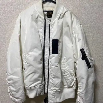 AVIREX SH MA-1 제브라 빅 로고