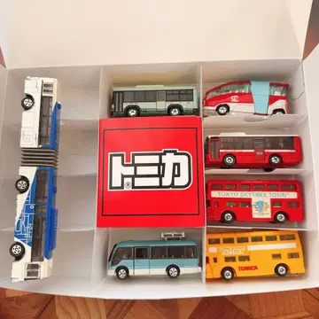 연말 세일 중고 토미카 버스 7대 묶음 판매
