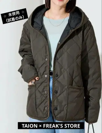 거의 미사용 (착용 1회) TAION x FREAK'S 다운 자켓