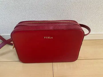 FURLA 레드 숄더백