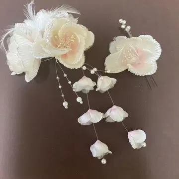 머리 장식 후리소데 사은회 결혼식