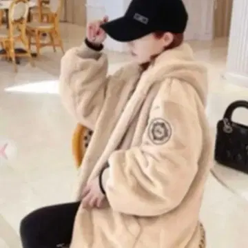 [ Rady ] 새상품 아우터 퍼 블루종 코트 M 베이지