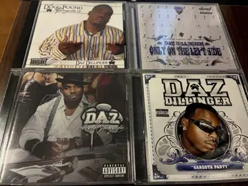 Daz Dillinger 4장 세트 Hip Hop