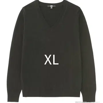 유니클로 캐시미어 V넥 스웨터