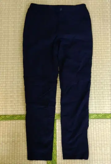 유니클로 웜 팬츠 블록 테크 웜 이지 팬츠 네이비 S