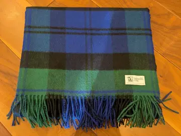 존스턴즈 캐시미어 체크 무늬 스톨