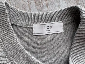 슬로브 이에나 SLOBE IENA 그레이 긴팔 풀오버