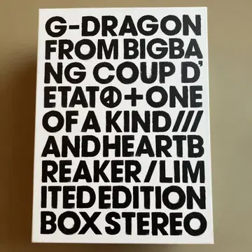 G-DRAGON from BIGBANG COUP D'ETAT