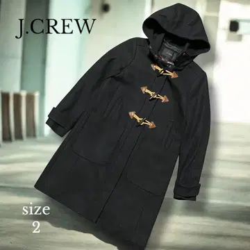 [ J.CREW ] 더플 코트 사이즈 2 다크 네이비