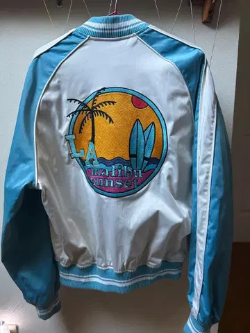 LA Malibu Sunset 바시티 자켓 ZARA 자켓