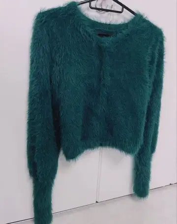 SLY 샤기 니트 가디건