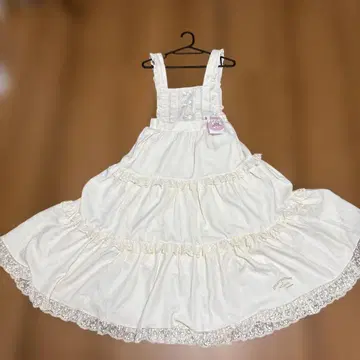 시마미사 산리오 마론 크림 콜라보 원피스 에이프런