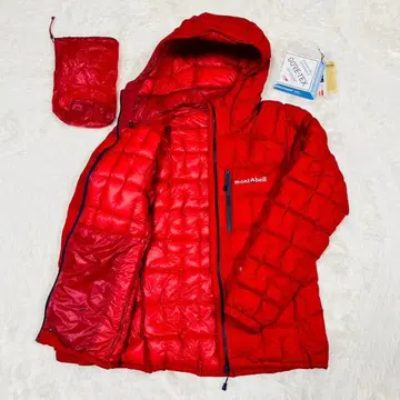 몽벨 이그니스 다운 파카 Men's S 레드 고어텍스 단종 모델