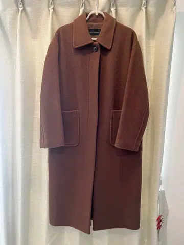 URBAN RESEARCH 브라운 롱 코트