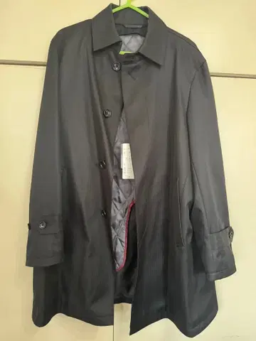 [미사용 새상품] 비즈니스 스텐카라 코트 블랙