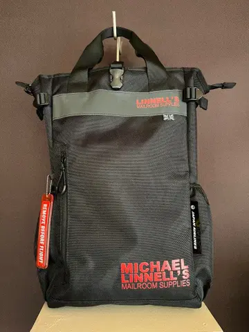 [레어] MICHAEL LINNELL x JAL 콜라보 블랙 백팩