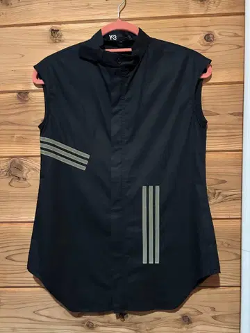 Y-3 블랙 슬리브리스 베스트