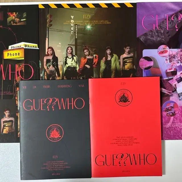 [ITZY] 있지 Guess Who 앨범 + 스페셜 에디션 5종