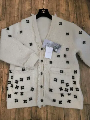 지프소피아 blossom 가디건 화이트