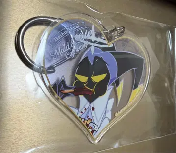 해즈빈 호텔 카페 아담 하트 아크릴 키링