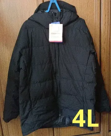 미사용 새상품 남성용 전방위형 다운 자켓 블랙 4L