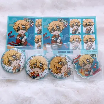 마츠노 치후유 캔뱃지 브로마이드 아크릴 키링 마루쿠지