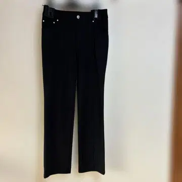 발렌자의 블랙 슬랙스 지퍼 포켓 부착 36 사이즈