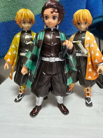 귀멸의 칼날 Grandista 아가츠마 젠이츠 카마도 탄지로 메탈릭