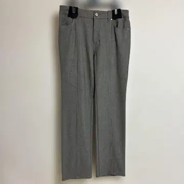 Valenza 그레이 스트레이트 팬츠 38 사이즈