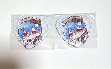 러브 라이브 AiScReam 와카나 시키 롤 아이스 콜라보 캔뱃지