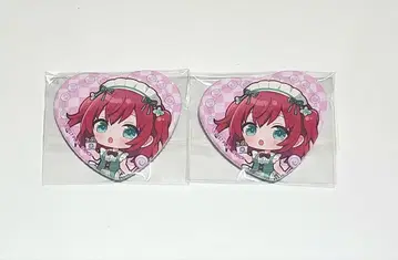 러브 라이브 AiScReam 쿠로사와 루비 롤 아이스 콜라보 캔뱃지