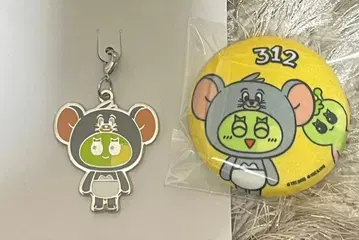 푸네크도 톰제리 이한 키링과 캔뱃지 세트 (보네크도)