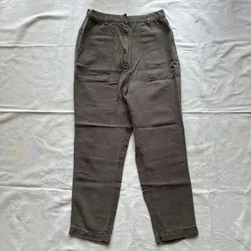 두 번째 클래스 라빠르망 사루엘 카키 팬츠 34