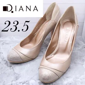 [ 32 ] DIANA 다이애나 펌프스 글리터 핑크 베이지 23.5