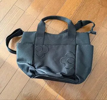 MARY QUANT 라이트 라인 데이지 2WAY 미니 토트