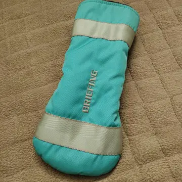 새상품급 골프헤드커버 브리핑 BRIEFING 드라이버용 터콰이즈