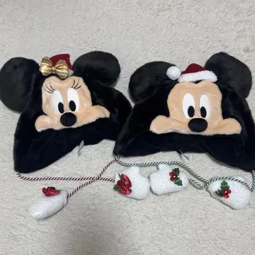디즈니 크리스마스 2025 팬캡 미키 미니 세트