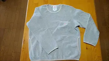 새상품급 단톤 플리스 맨투맨 아이보리 36