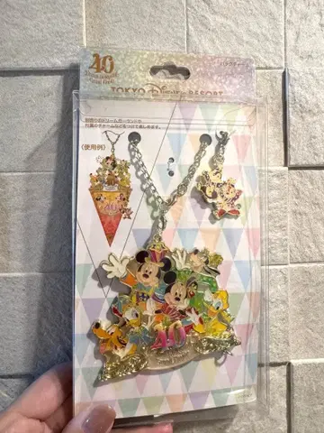 미개봉 새상품 40주년 가랜드 백참 미키 그랜드 피날레