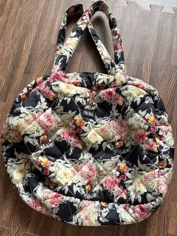 PINK HOUSE 플라워 프린트 토트백