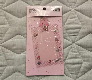 BT21 LITTLE BUDDY TATA 사진 홀더 트레이딩 카드 케이스