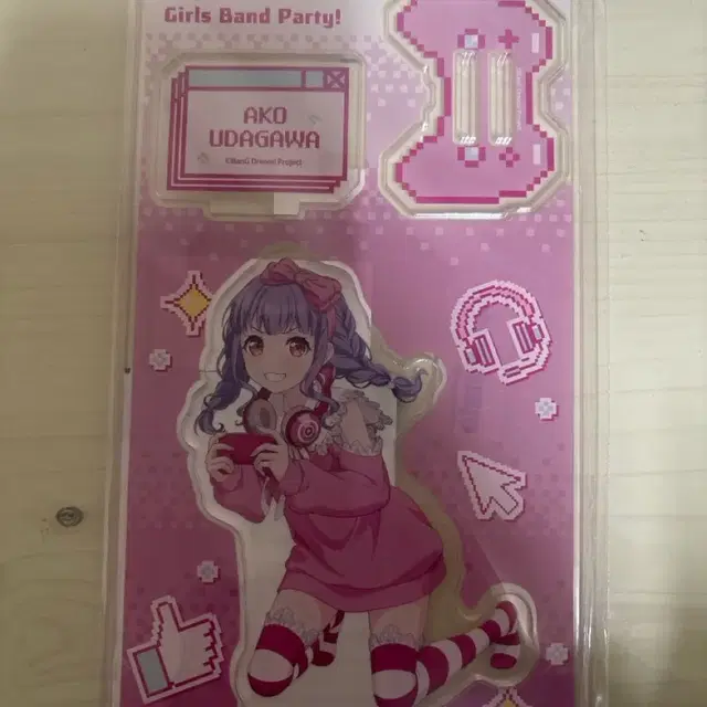 [미개봉]뱅드림 우다가와 아코 공식 아크릴 스탠드