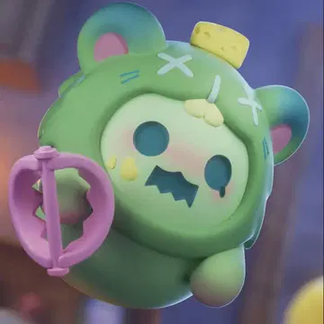 ShinWoo 피규어 숨바꼭질 Ghost Bear House