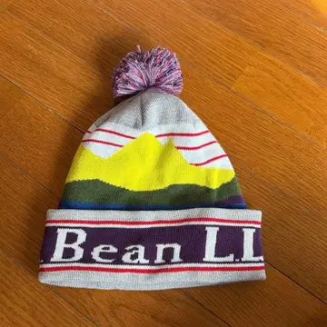 택 포함 미사용 새상품 L.L.Bean 꽁지 모자 니트 모자