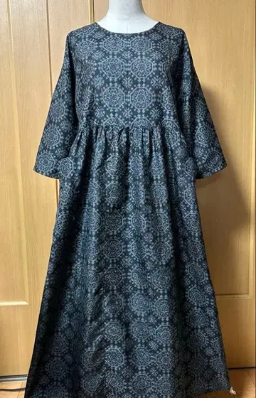 121 기모노 리메이크  개더 원피스