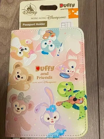 [ 홍콩 디즈니 ] 더피&프렌즈 여권 케이스 여권 커버