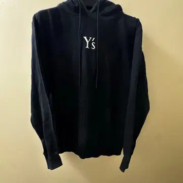Y's 후드 부착 후드티 S 사이즈 블랙