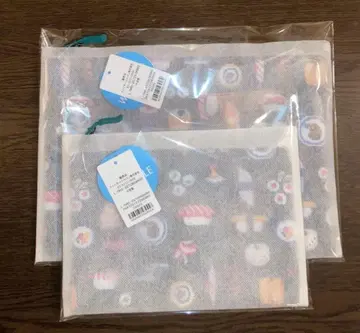 FEILER 페이러 전사 파우치 S M 세트 오스시 초밥 파우치