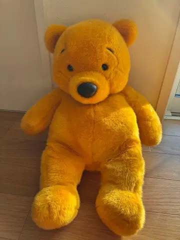 새상품급 디즈니 스토어 곰돌이 푸 퍼펫 봉제 인형