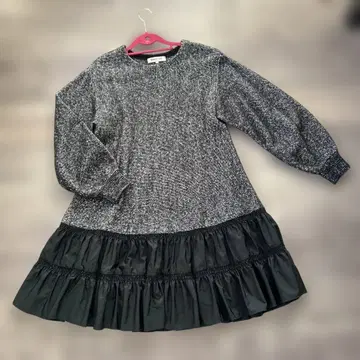 Apuweiser-riche 긴팔 무릎 기장 원피스 1